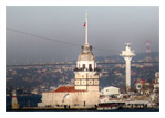 Cruise in Golden Horn And Bosphorus, Asian Side And Maiden Tower